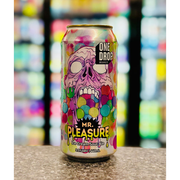'MIX 6 OR MORE GET 20% OFF' ONE DROP BREWING MR. PLEASURE ICE CREAM SOUR ALE 5.5% ABV