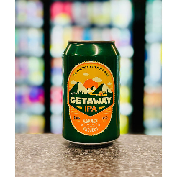 'MIX 6 OR MORE GET 20% OFF' GARAGE PROJECT GET AWAY IPA 5.6% ABV