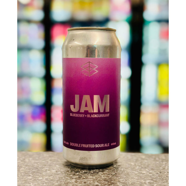 'MIX 6 OR MORE GET 20% OFF' RANGE BREWING JAM BLACKBERRY & BLACKCURRANT DOUBLE FRUITED SOUR  5.3% ABV