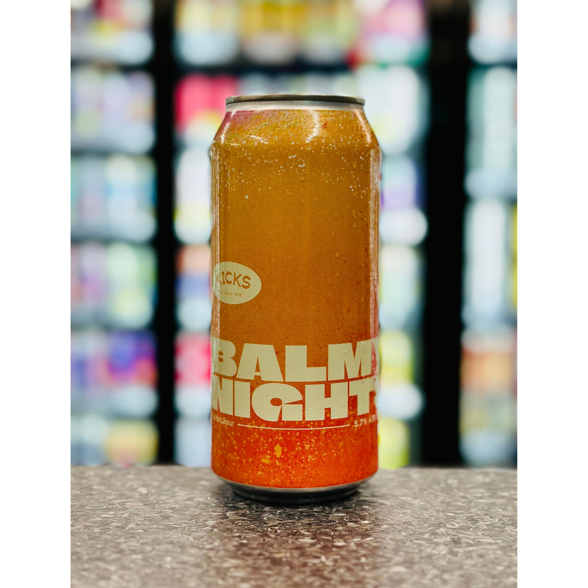 MIX 6 OR MORE GET 20% OFF' KICKS BREWING BALMY NIGHTS FRUITED SOUR 5.7% ABV