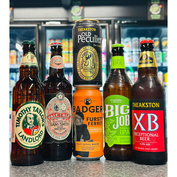 BEER BUNKER IMPORTED ENGLISH BEERS 6 PACK