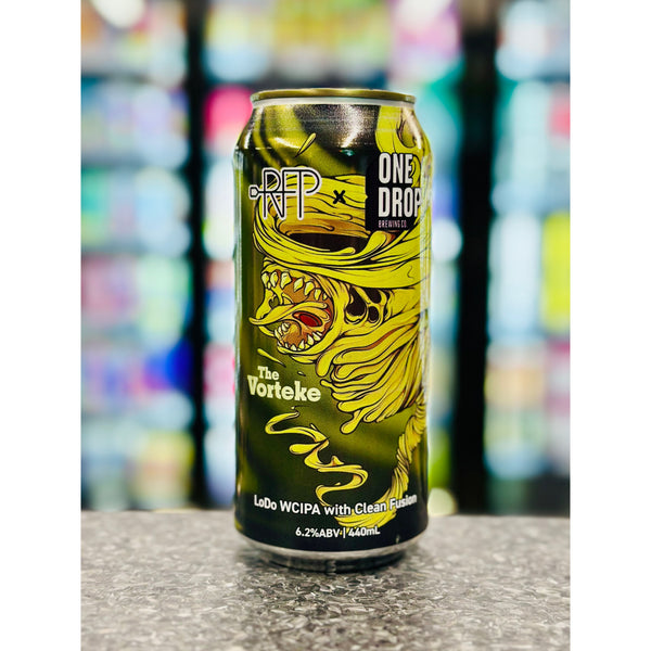 'MIX 6 OR MORE GET 20% OFF' ONE DROP BREWING THE VORTEKE WEST COAST IPA 6.2% ABV