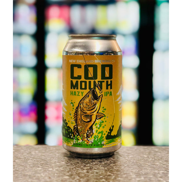 'MIX 6 OR MORE GET 20% OFF' NEW ENGLAND BREWING COD MOUTH HAZY IPA 6.1% ABV