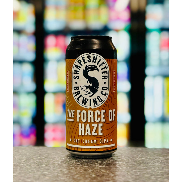 'MIX 6 OR MORE GET 20% OFF' SHAPESHIFTER BREWING THE FORCE OF HAZE OAT CREAM DOUBLE IPA  8.3% ABV