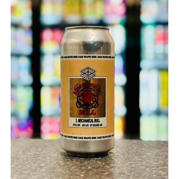 'MIX 6 OR MORE GET 20% OFF' RANGE BREWING MECHANICAL BULL DOUBLE IPA 8.6% ABV