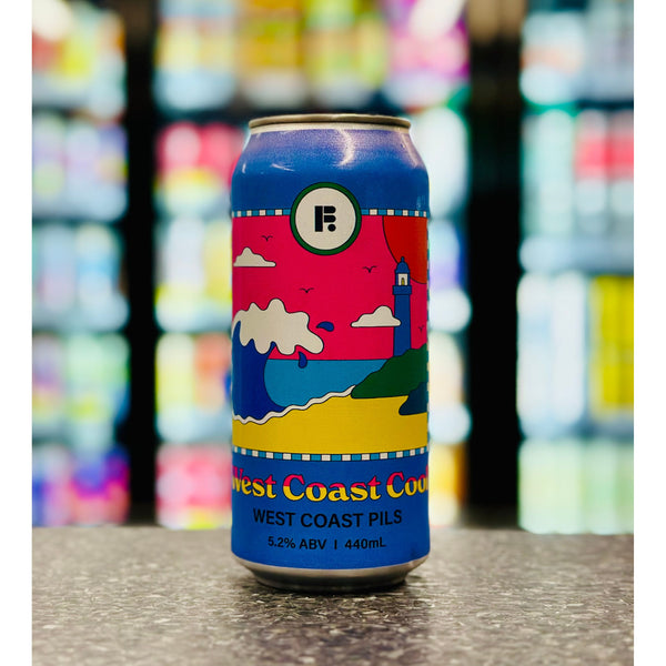 'MIX 6 OR MORE GET 20% OFF' FUTURE BREWING WEST COAST COOL WEST COAST PILSNER 5.2% ABV