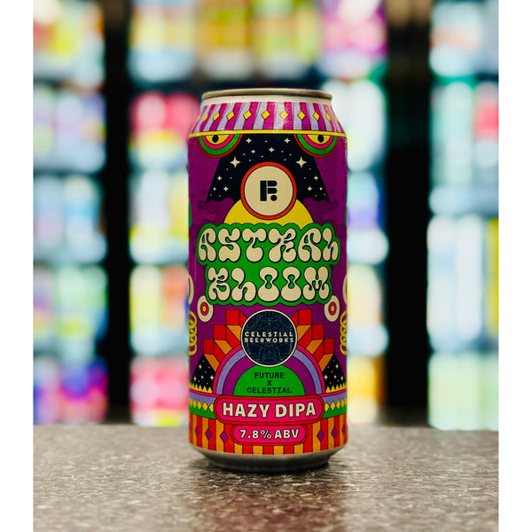 'MIX 6 OR MORE GET 20% OFF' FUTURE BREWING ASTRAL BLOOM HAZY DOUBLE IPA 7.8% ABV