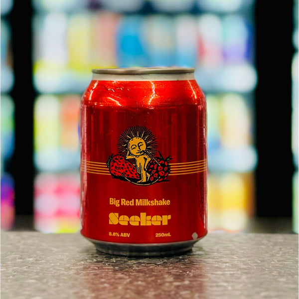 'MIX 6 OR MORE GET 20% OFF' SEEKER BREWING BIG RED MILKSHAKE IPA 8.8% ABV