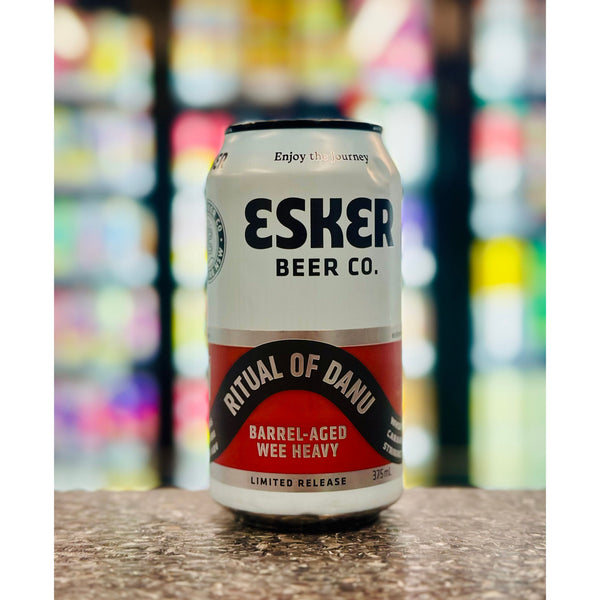 'MIX 6 OR MORE GET 20% OFF' ESKER BREWING RITUAL OF DANU BARREL-AGED WEE HEAVY 7.5% ABV