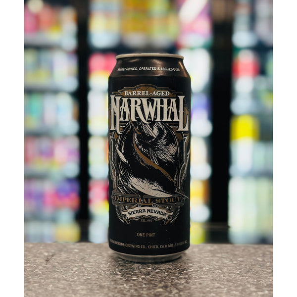 'MIX 6 OR MORE GET 20% OFF' SIERRA NEVADA BREWING BARREL AGED NARWHAL IMPERIAL STOUT 11.9% ABV