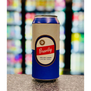 'MIX 6 OR MORE GET 20% OFF' KICK'S BREWING BREVITY HELLES LAGER 4.4% ABV