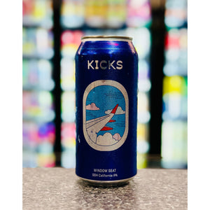 'MIX 6 OR MORE GET 20% OFF' KICK'S BREWING WINDOW SEAT DDH CALI IPA 6.5% ABV