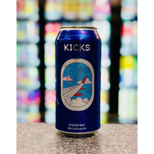 'MIX 6 OR MORE GET 20% OFF' KICK'S BREWING WINDOW SEAT DDH CALI IPA 6.5% ABV
