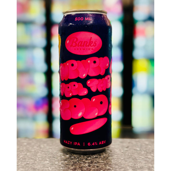 'MIX 6 OR MORE GET 20% OFF' BANKS BREWING NEVER FEEL THE COLD HAZY IPA 6.4% ABV