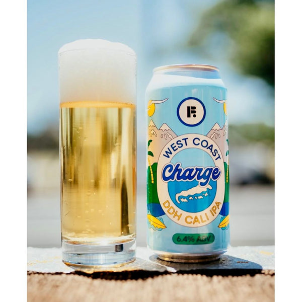 'MIX 6 OR MORE GET 20% OFF' FUTURE BREWING WEST COAST CHARGE DDH CALI IPA 6.4% ABV