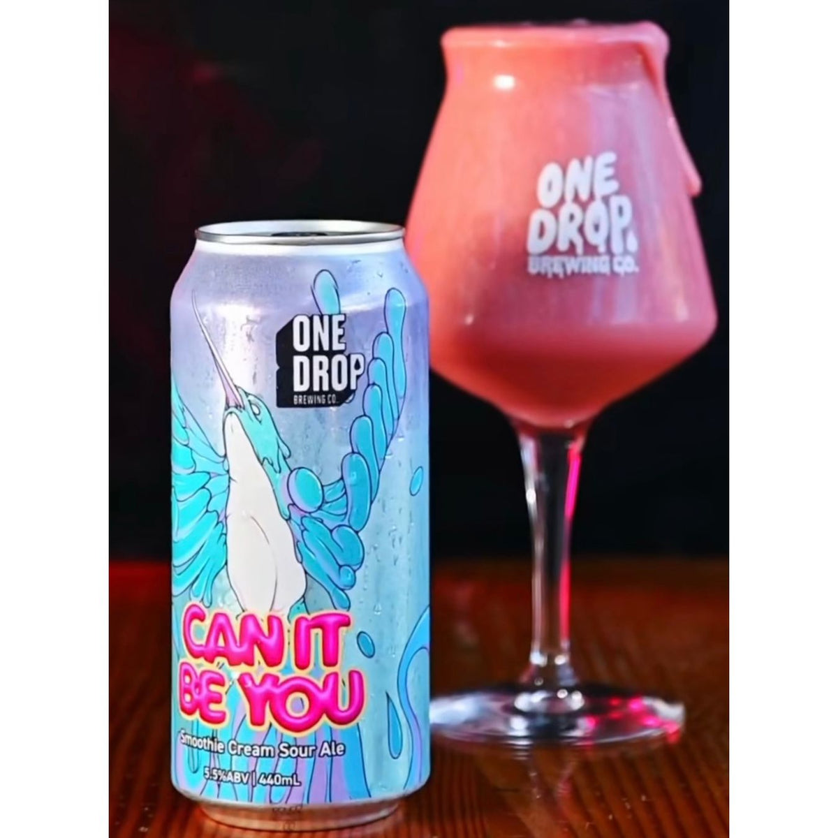 MIX 6 OR MORE GET 20% OFF' ONE DROP BREWING CAN IT BE YOU SMOOTHIE CREAM SOUR ALE 5.5% ABV