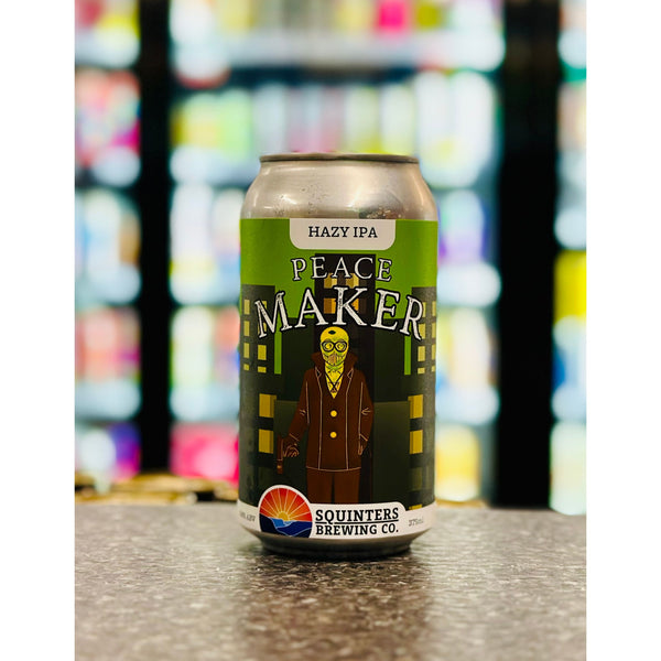 MIX 6 OR MORE GET 20% OFF' SQUINTERS BREWING PEACE MAKER HAZY IPA 6.8% ABV