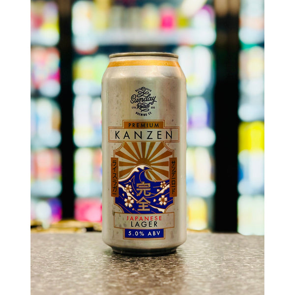 'MIX 6 OR MORE GET 20% OFF' SUNDAY ROAD BREWING KANZEN JAPANESE RICE LAGER 5% ABV