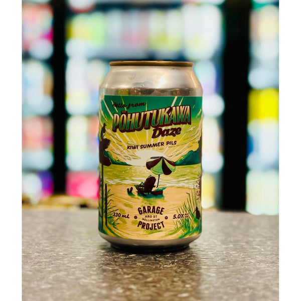 'MIX 6 OR MORE GET 20% OFF' GARAGE PROJECT POHUTUKAWA DAZE KIWI SUMMER PILS 5% ABV