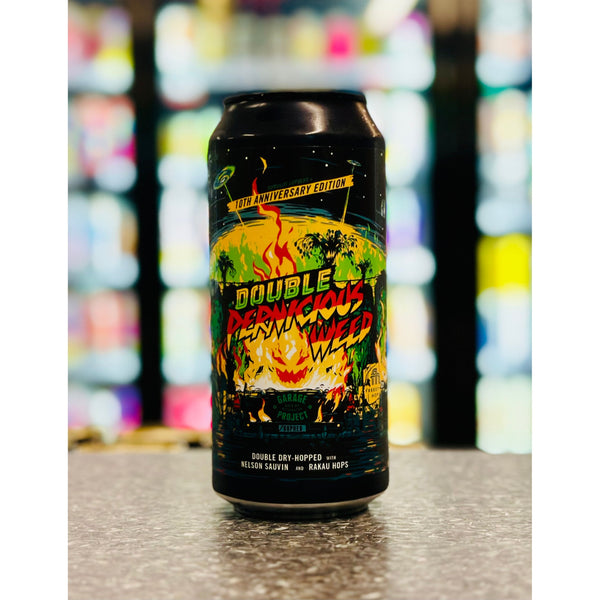 'MIX 6 OR MORE GET 20% OFF' GARAGE PROJECT DOUBLE PERNICIOUS WEED IPA 10% ABV