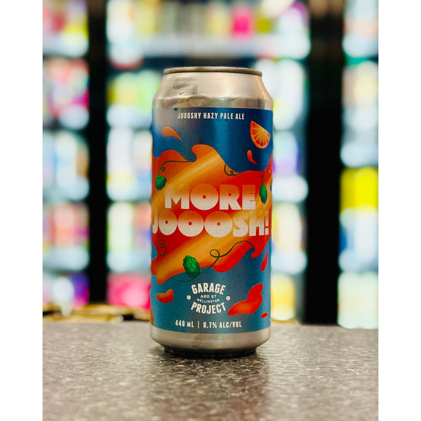 'MIX 6 OR MORE GET 20% OFF' GARAGE PROJECT MORE JOOOSH! HAZY PALE ALE 6.7% ABV