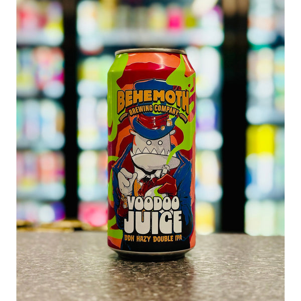 'MIX 6 OR MORE GET 20% OFF' BEHEMOTH BREWING VOODOO JUICE DDH HAZY DOUBLE IPA 8% ABV