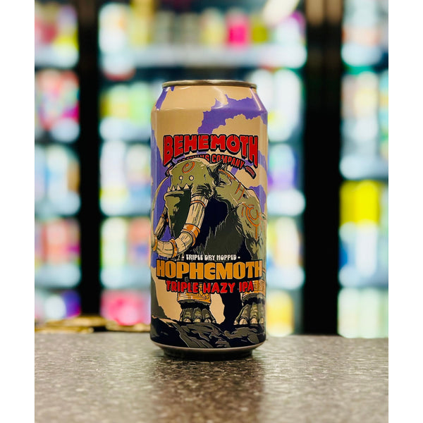 'MIX 6 OR MORE GET 20% OFF' BEHEMOTH BREWING HOPHEMOTH TRIPLE HAZY IPA 10% ABV