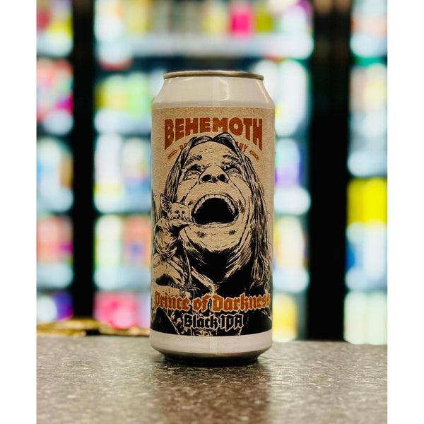 'MIX 6 OR MORE GET 20% OFF' BEHEMOTH BREWING PRINCE OF DARKNESS BLACK IPA 6.66% ABV