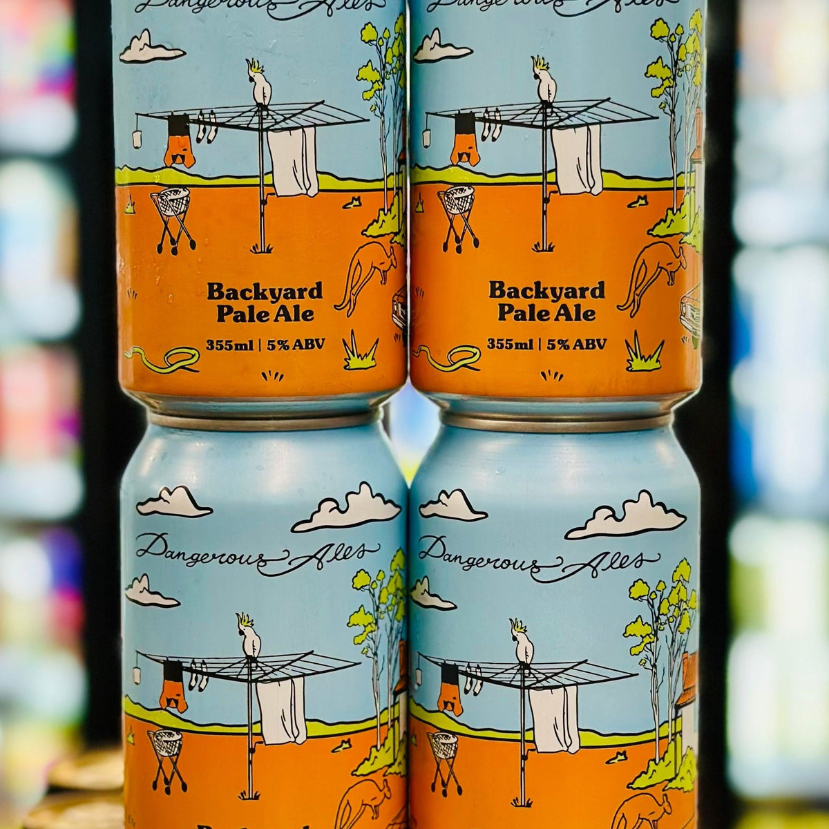DANGEROUS ALES BACKYARD PALE 5% ABV (MANAGER'S PICK)