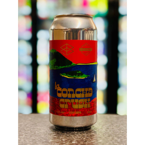 'MIX 6 OR MORE GET 20% OFF' RANGE BREWING X BASQUELAND (JAPAN) LA CONCHA CRUSH DDH DOUBLE IPA 8.6% ABV