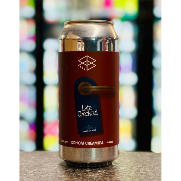 'MIX 6 OR MORE GET 20% OFF' RANGE BREWING LATE CHECKOUT DDH OAT CREAM IPA