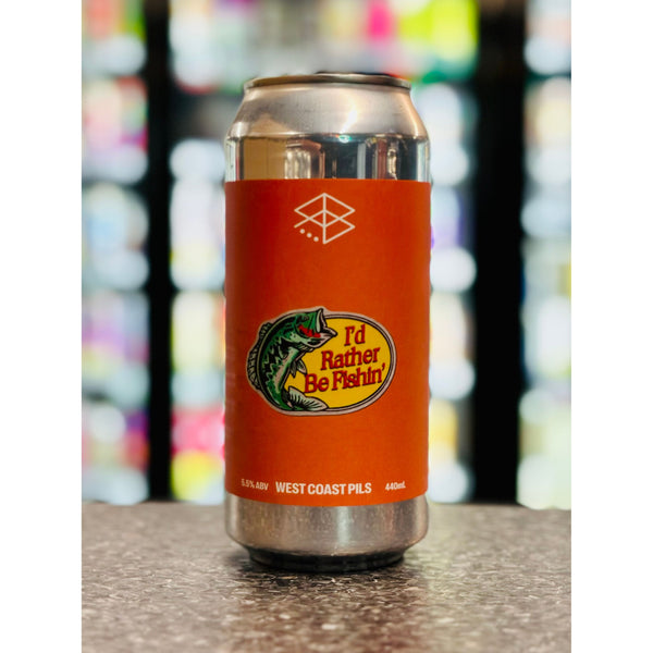 'MIX 6 OR MORE GET 20% OFF' RANGE BREWING I'D RATHER BE FISHIN' WEST COAST PILS 5.5% ABV