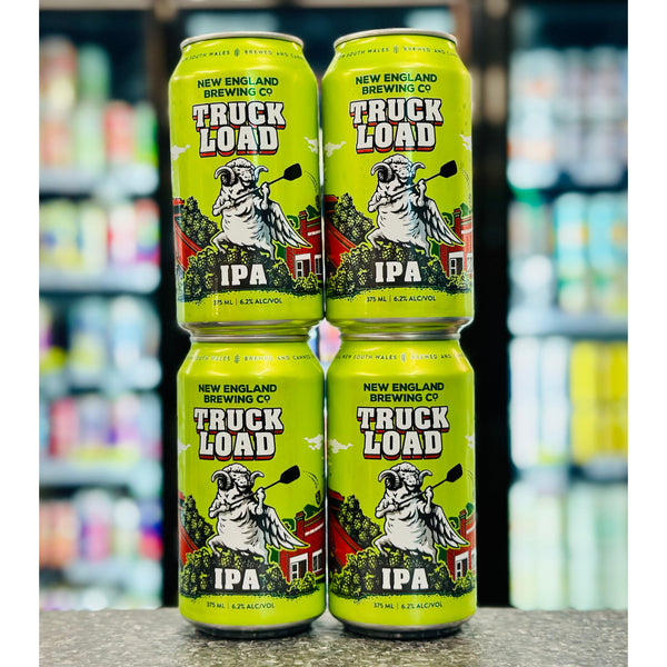 NEW ENGLAND BREWING TRUCKLOAD IPA 6.2% ABV