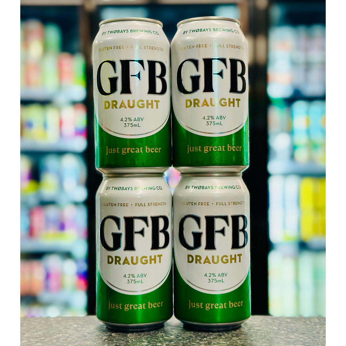 TWO BAYS BREWING GFB DRAUGHT 4.2% ABV -GLUTEN FREE