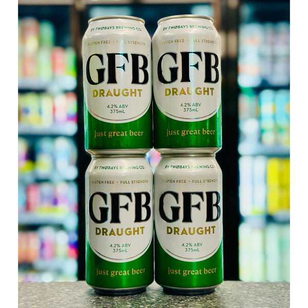 TWO BAYS BREWING GFB DRAUGHT 4.2% ABV -GLUTEN FREE