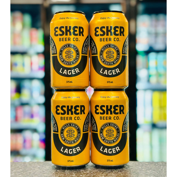 ESKER BEER CO. LAGER 4.5% ABV