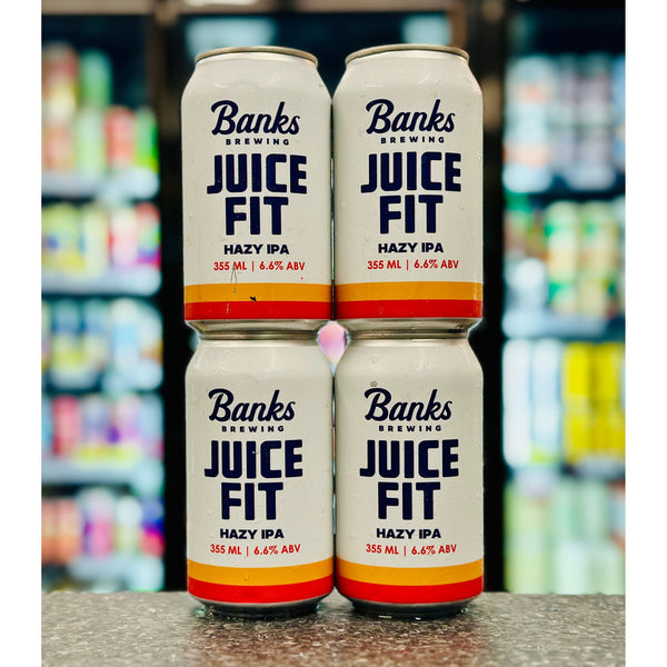BANKS BREWING JUICE FIT HAZY IPA 6.6% ABV