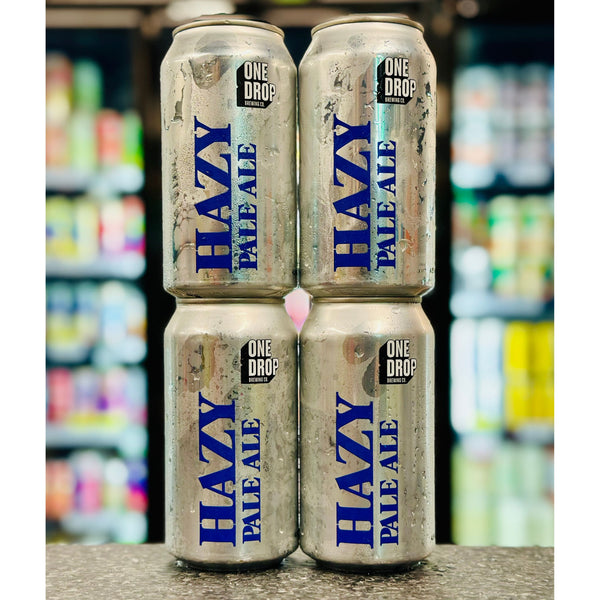 ONE DROP BREWING HAZY PALE 4.5% ABV -MANAGER'S PICK