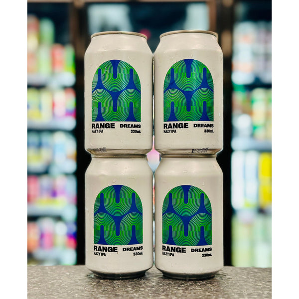 RANGE BREWING DREAMS HAZY IPA 6.4% ABV -MANAGER'S PICK
