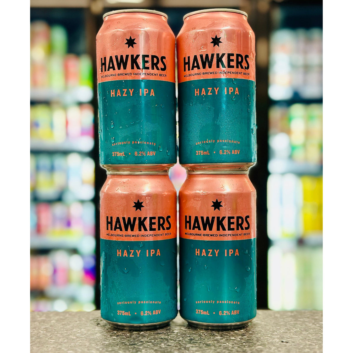 HAWKERS BREWING HAZY IPA 6.2% ABV