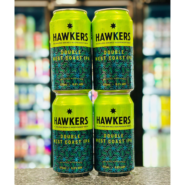 HAWKERS BREWING DOUBLE WEST COAST IPA 9% ABV