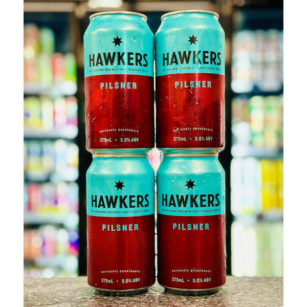 HAWKERS BREWING PILSNER 5% ABV