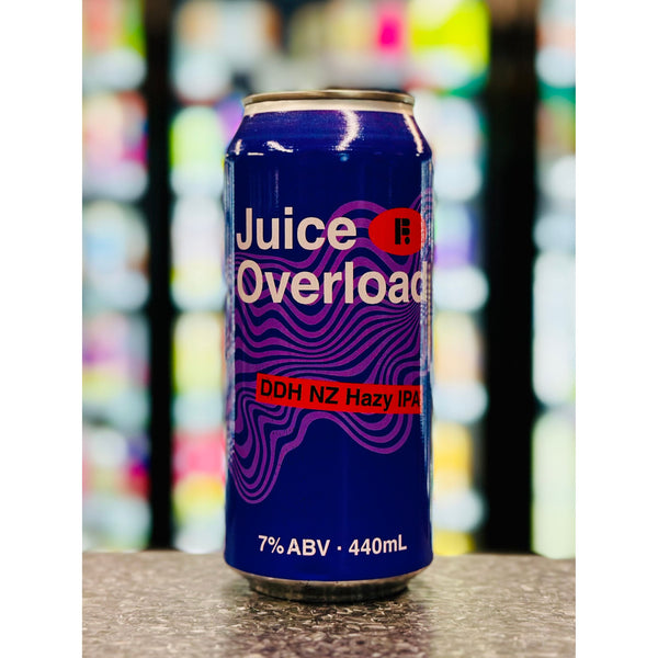 'MIX 6 OR MORE GET 20% OFF' FUTURE BREWING JUICE OVERLOAD DDH NZ HAZY IPA 7% ABV