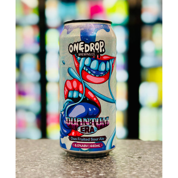 'MIX 6 OR MORE GET 20% OFF' ONE DROP BREWING QUANTUM ERA DUO FRUITED SOUR ALE 6% ABV