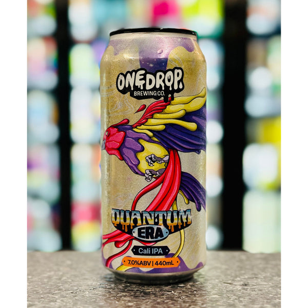 'MIX 6 OR MORE GET 20% OFF' ONE DROP BREWING QUANTUM ERA CALI IPA 7% ABV