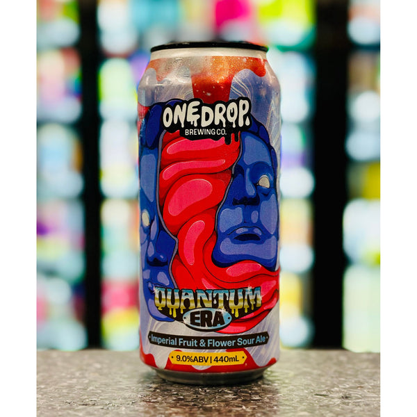 'MIX 6 OR MORE GET 20% OFF' ONE DROP BREWING QUANTUM ERA IMPERIAL FRUIT & FLOWER SOUR ALE 9% ABV