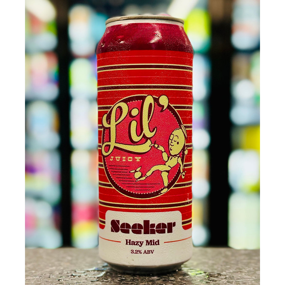 MIX 6 OR MORE GET 20% OFF' SEEKER BREWING LIL' JUICY HAZY MID 3.2% ABV