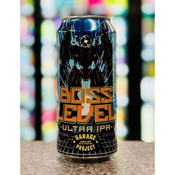'MIX 6 OR MORE GET 20% OFF' GARAGE PROJECT BOSS LEVEL ULTRA IPA 8% ABV