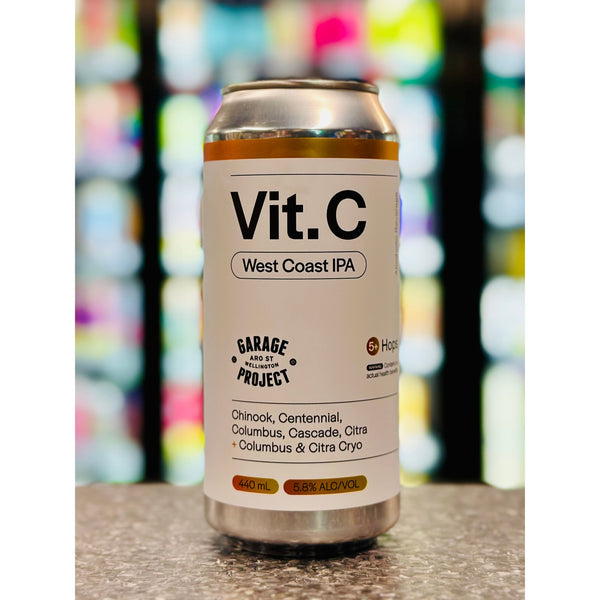 'MIX 6 OR MORE GET 20% OFF' GARAGE PROJECT VIT. C WEST COAST IPA 5.8% ABV