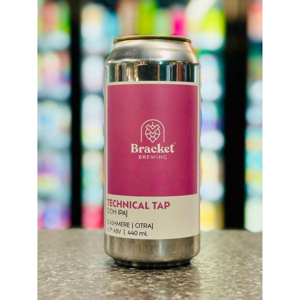 'MIX 6 OR MORE GET 20% OFF' BRACKET BREWING TECHNICAL TAP DDH IPA 6.7% ABV